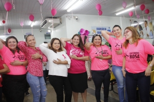 Campanha Outubro Rosa inicia palestras, rodas de conversas sobre o c&acirc;ncer de mama