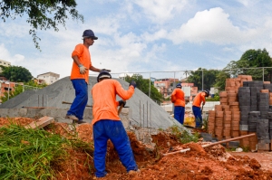 Obras do Complexo Esportivo do Sagrado Cora&ccedil;&atilde;o avan&ccedil;am