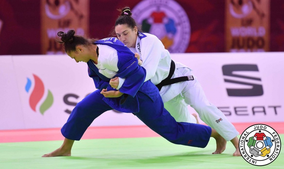 Com Ippon rel&acirc;mpago Mayra Aguiar leva bronze em Budapeste