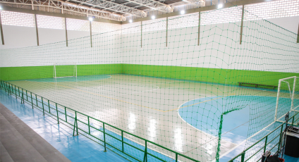 Ginásio de Esporte do Baronesa está de cara nova