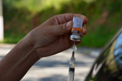 Jandira inicia vacinação para gestantes e puérperas sem comorbidades