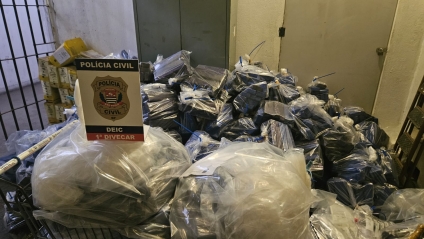 Policia localiza ‘rota do tráfico’ e prende homem com 2,4 mil tijolos de maconha