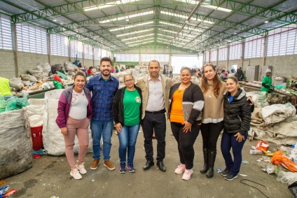 Cidade espera coletar 100% do lixo reciclado nos próximos meses