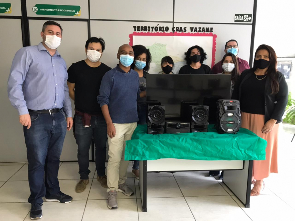 Centros de Refer&ecirc;ncia de Assist&ecirc;ncia Social recebem equipamentos eletr&ocirc;nicos