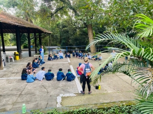 Alunos de Jandira t&ecirc;m passeio pedag&oacute;gico e ambiental ao Portal Ecol&oacute;gico