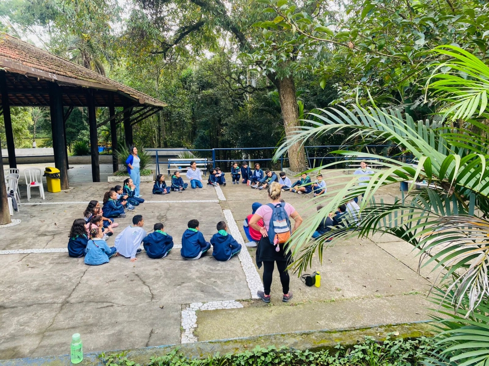 Alunos de Jandira t&ecirc;m passeio pedag&oacute;gico e ambiental ao Portal Ecol&oacute;gico