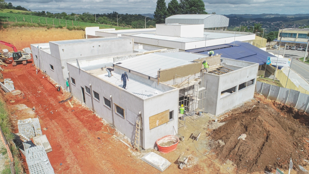 Nova UBS do Inga&iacute; j&aacute; est&aacute; com 60% da obra conclu&iacute;da