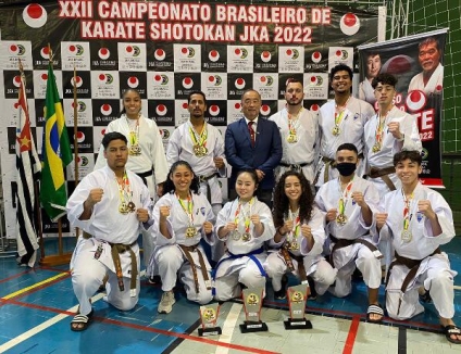 Barueri Esporte Forte participa com sucesso do Campeonato Brasileiro de Karatê