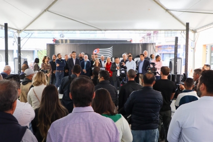 Poupatempo Jandira é entregue; Rodrigo Garcia, novo governador veio prestigiar entrega