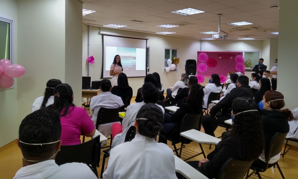 Hospital Dr Francisco Moran tem programa&ccedil;&atilde;o especial do Outubro Rosa