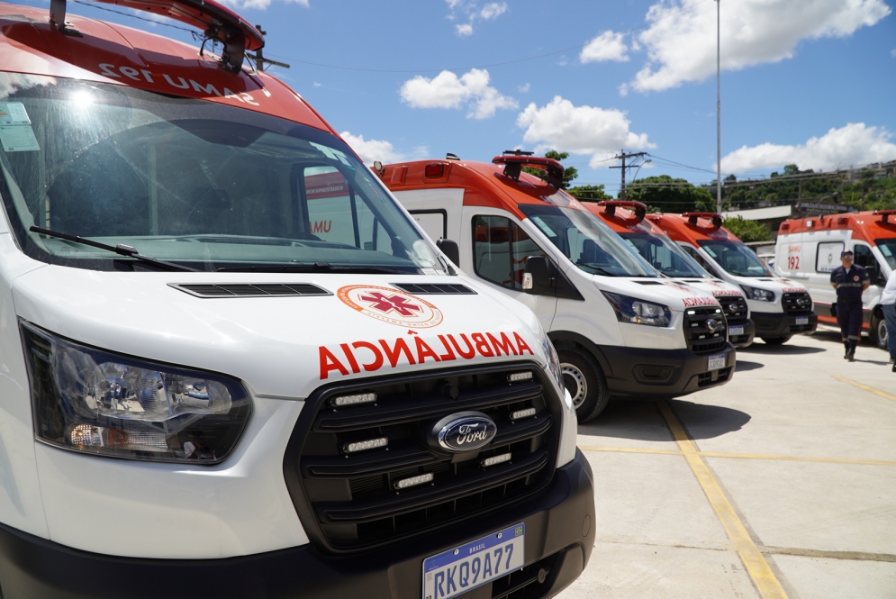 Vereador Fabio Betera conquista 3 ambul&acirc;ncias do SAMU para Jandira