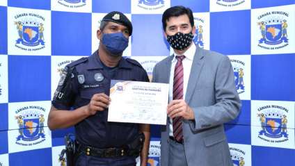 Jandira: GCM Paulino é homenageado por sua atuação em Missões de Paz da ONU