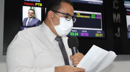 Vereador Markinhos solicita aparelho para realização de exames oftalmológicos no AMEJ