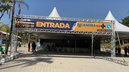 Jandira vacina moradores contra Covid-19 com 30 anos, a partir de segunda,19