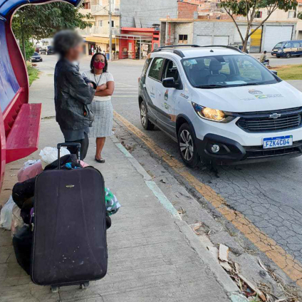 Creas continua serviço de abordagem social a pessoas em situação de rua